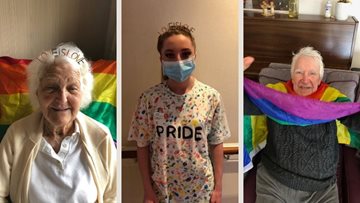 Pride on the Tyne - Newcastle care home celebrates Pride month
